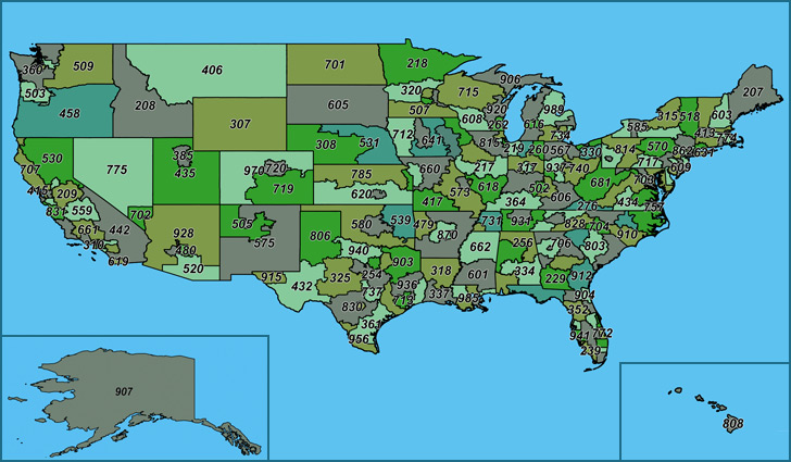 What Area Code Is 925 In America