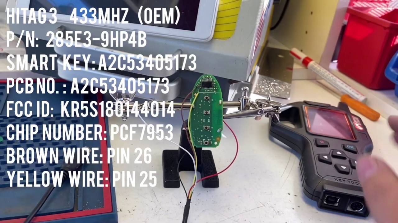 How To Program Nissan Key Chip UNLOCK NISSAN SMART KEYS (REMOTE RENEW VVDI KEY TOOL) - YouTube