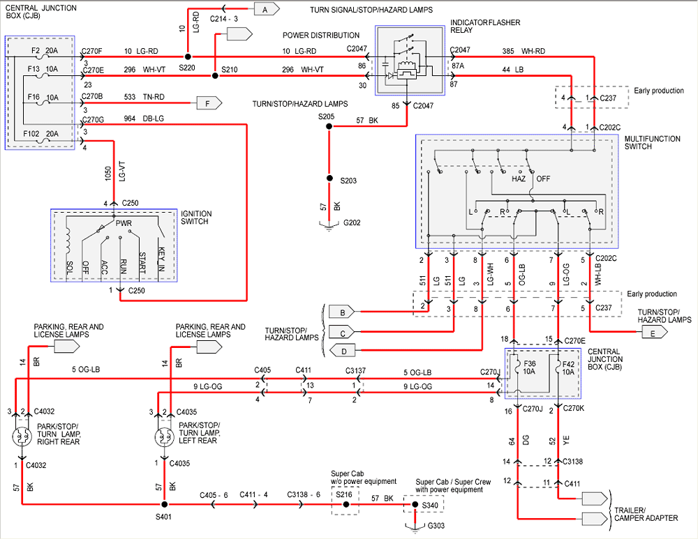 2016 F350 Upfitter Switch Wiring Diagram