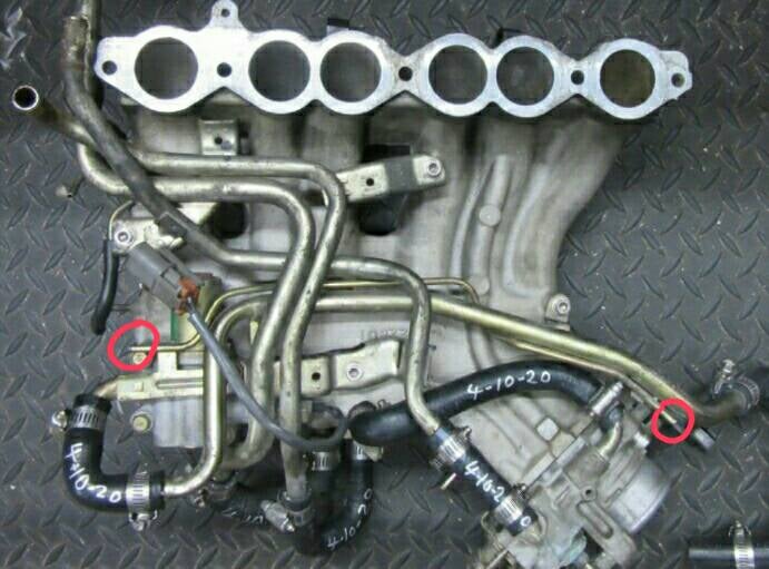 2003 Nissan Frontier Vacuum Hose Diagram