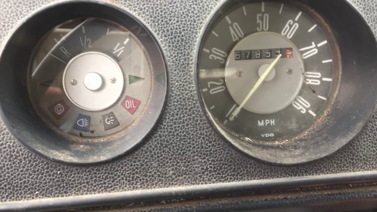 How To Replace Instrument Panel Lights VW Bus Instrument cluster - YouTube
