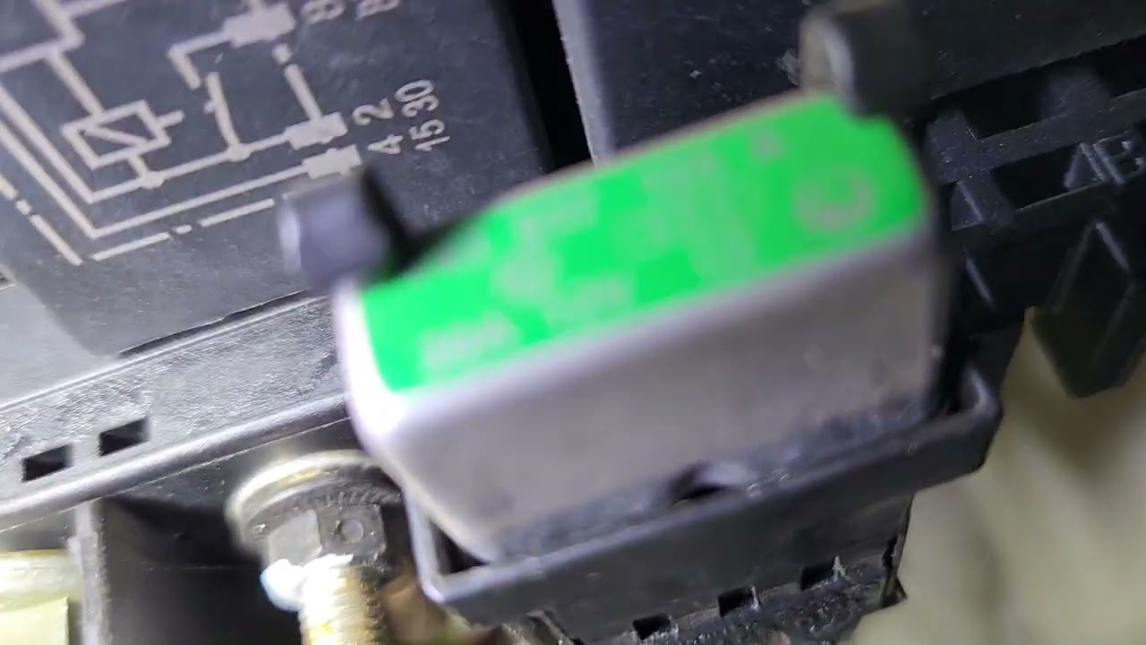 How To Bypass A Fuel Pump Relay VW Fuel Pump Relay Replacement - YouTube