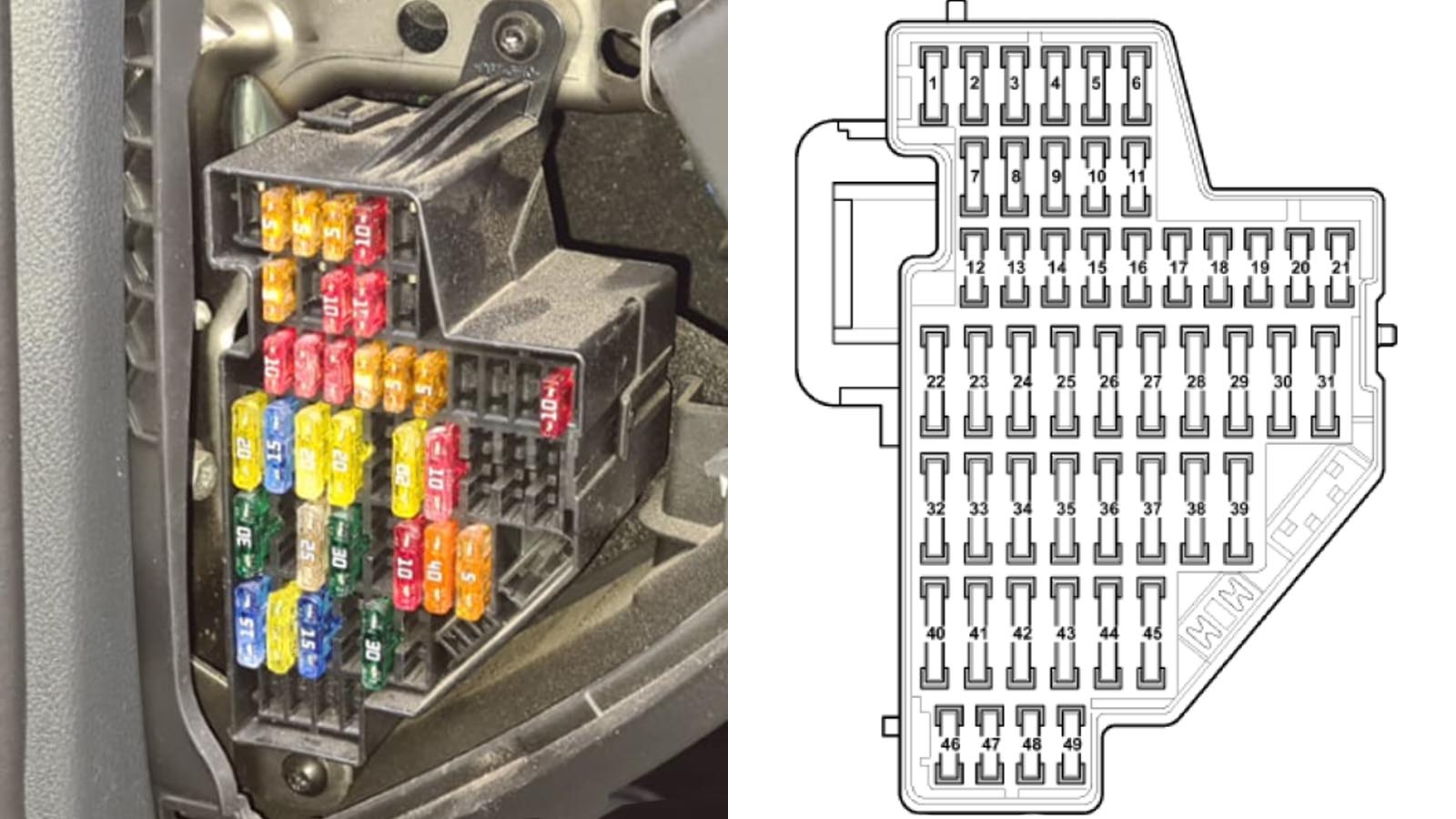2008 Volkswagen Passat Fuse Box Diagram