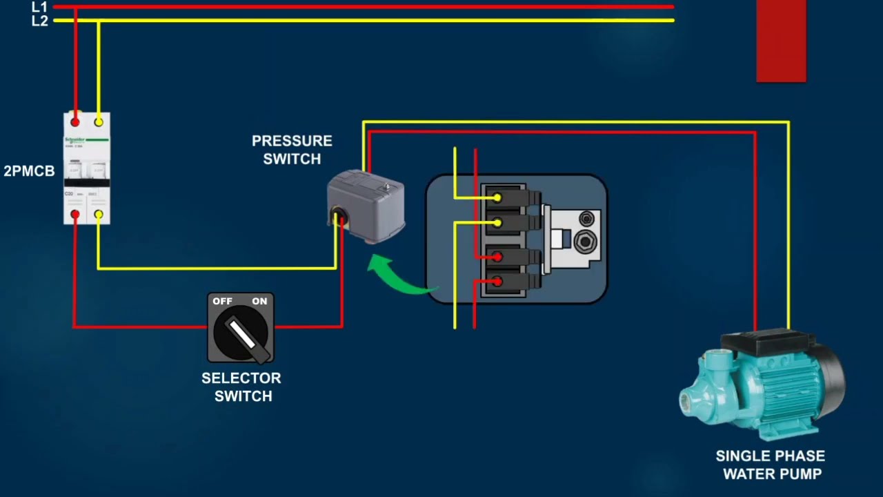 Pressure Switch For Water Pump Diagram