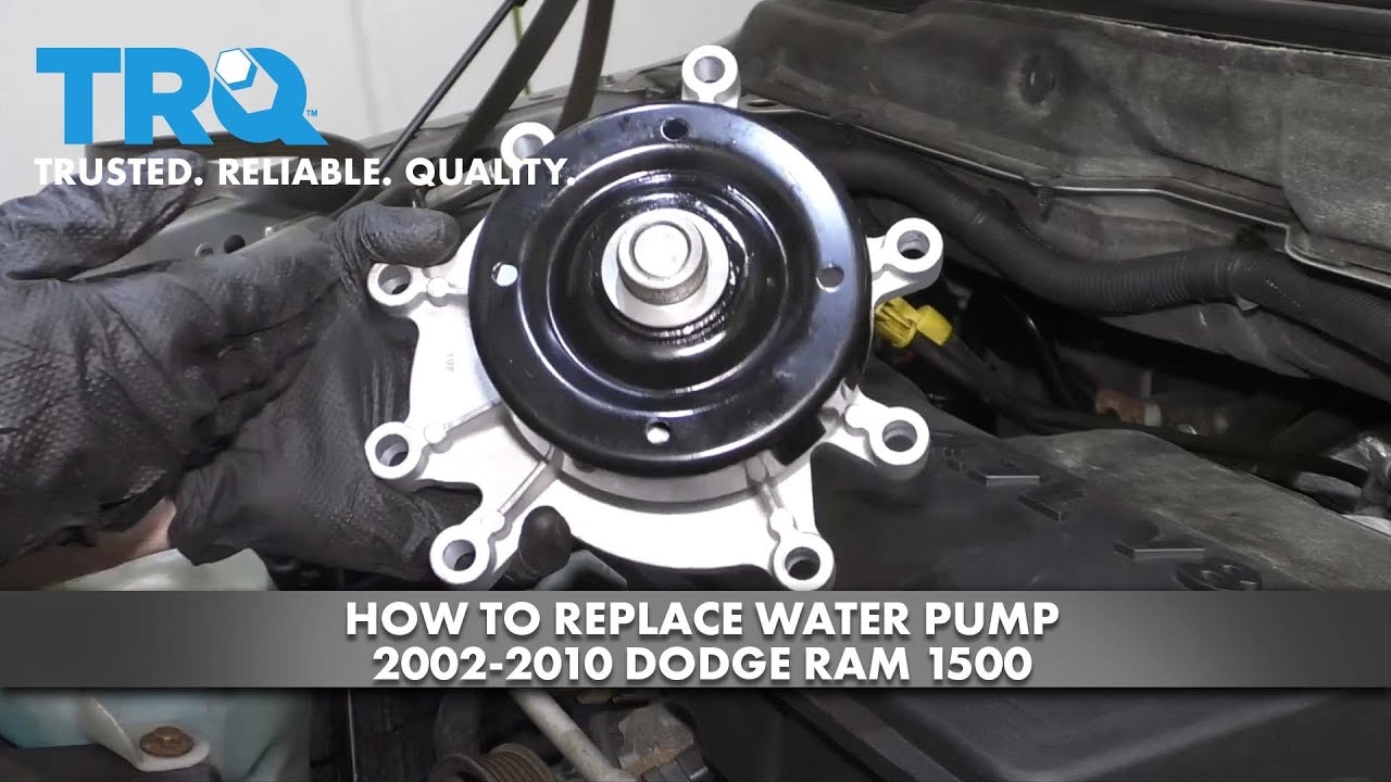 Cost To Replace Water Pump Dodge Ram 1500