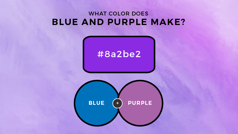 Blue Plus Purple Makes What Color