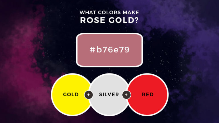 How To Make A Rose Gold Color