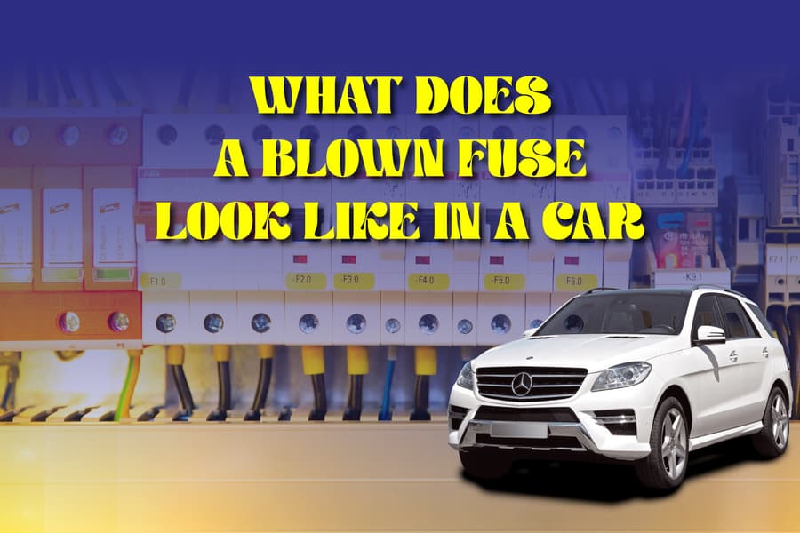 What Does A Blown Fuse Look Like On A Car