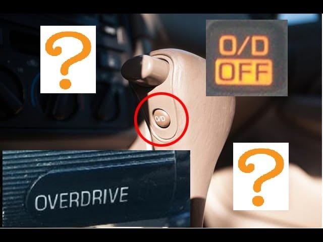 How To Turn Off O/d Off What Does O/D Overdrive Off Mean in a Car Dashboard?