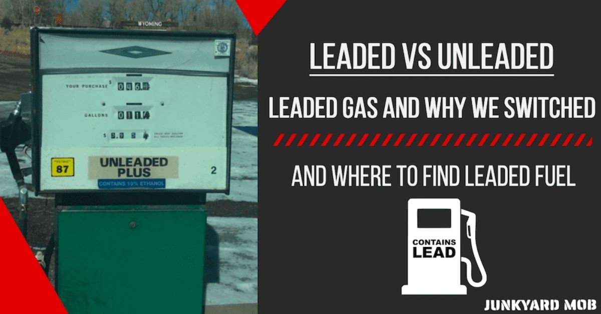 When Did They Stop Selling Leaded Gasoline
