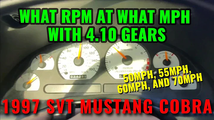 What Should Rpm Be At 60 Mph