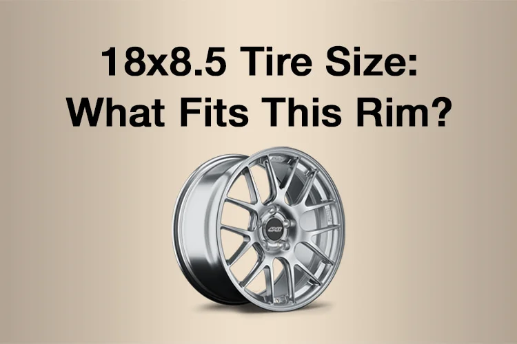 18x8 5 Wheels What Size Tire