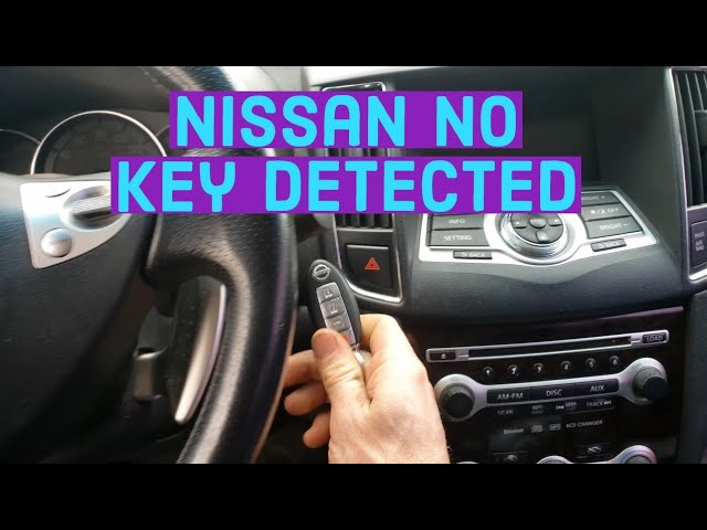 How To Start A Nissan Altima Without Key What to Do If a Nissan Altima Displays "No Key Detected"