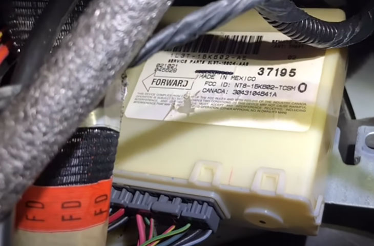 Where Is The Keyless Entry Module Located
