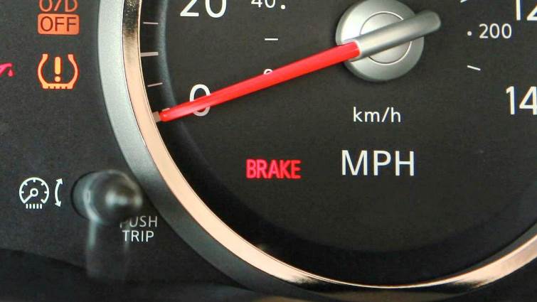 Brake Light In Dash Stays On