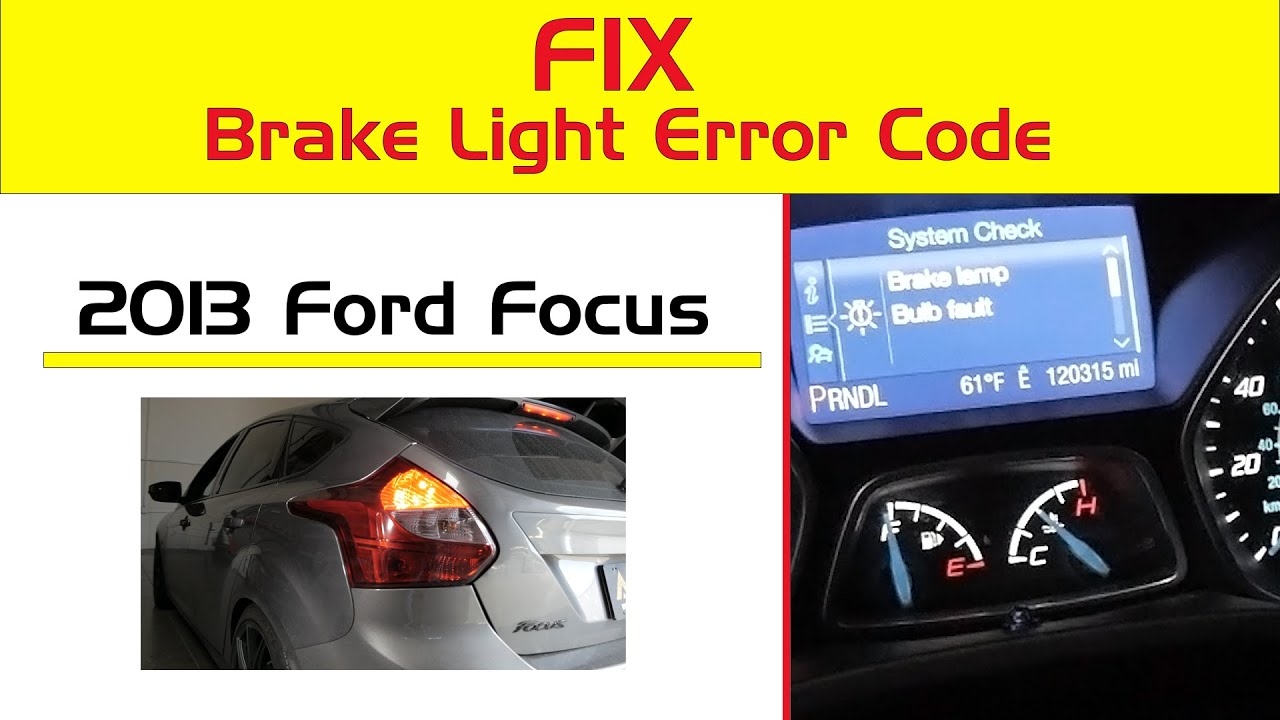 How To Fix Brake Light On Dash Why | How to Fix Brake Lights Stays on Your Dash | Not Turn On or Off