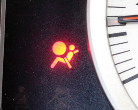 2012 Nissan Frontier Airbag Light Flashing