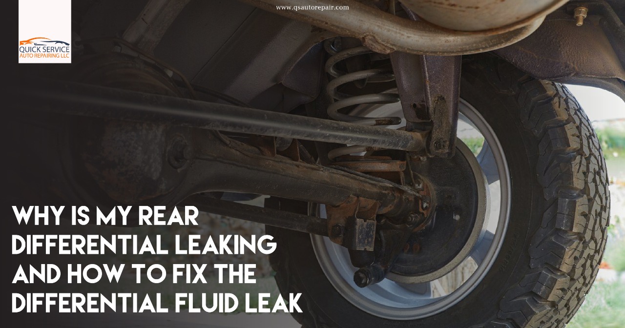 Fluid Leaking From Rear Axle
