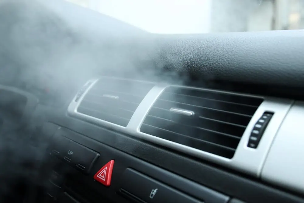 Smoke Coming Out Of Car Vents