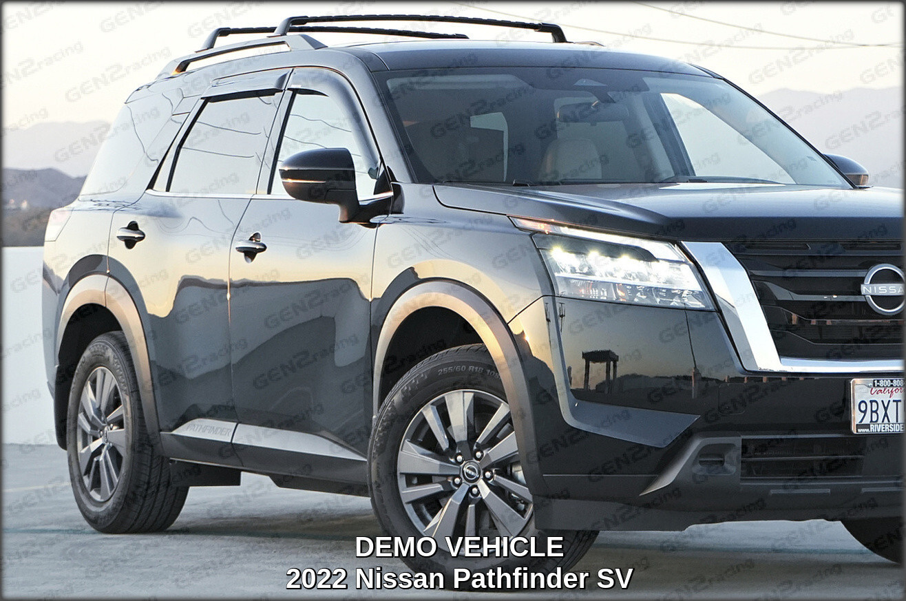 2022 Nissan Pathfinder Window Visors