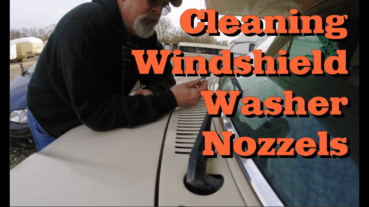 How To Unclog Windshield Wiper Sprayers