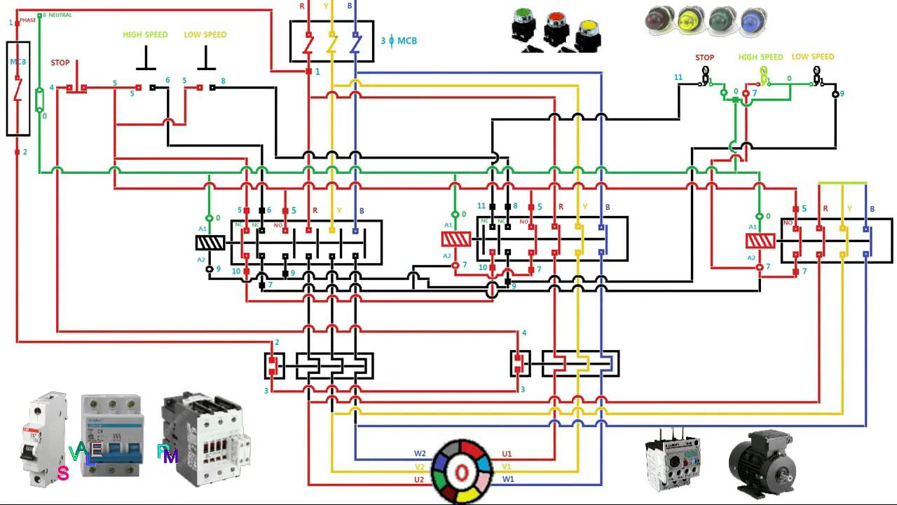 2 Speed Motor Starter Wiring Diagram Pdf