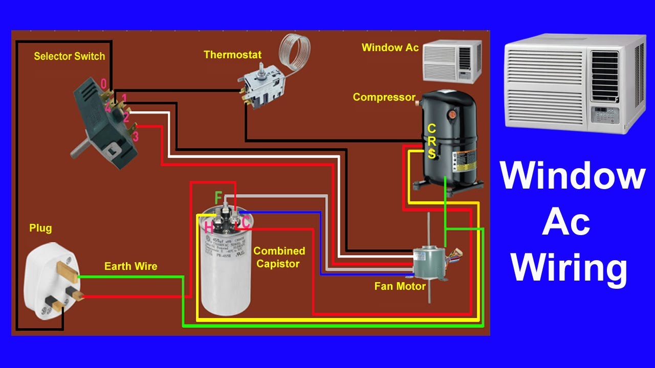 Window Air Conditioner Wiring Diagram