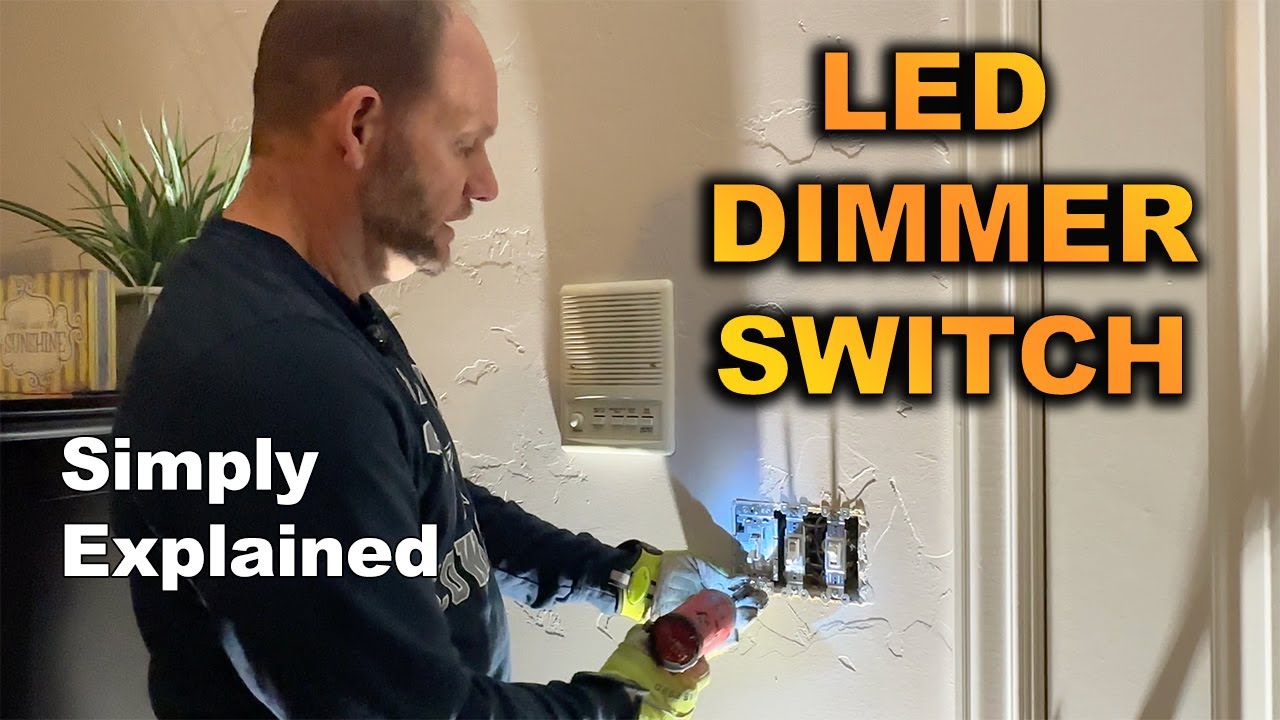 How To Wire Light Bar Into High Beams Wiring Dimmer Switch for LED Lights - YouTube