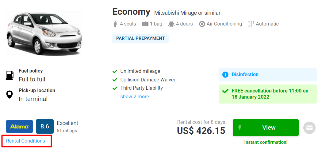 How Much To Rent Car For A Week