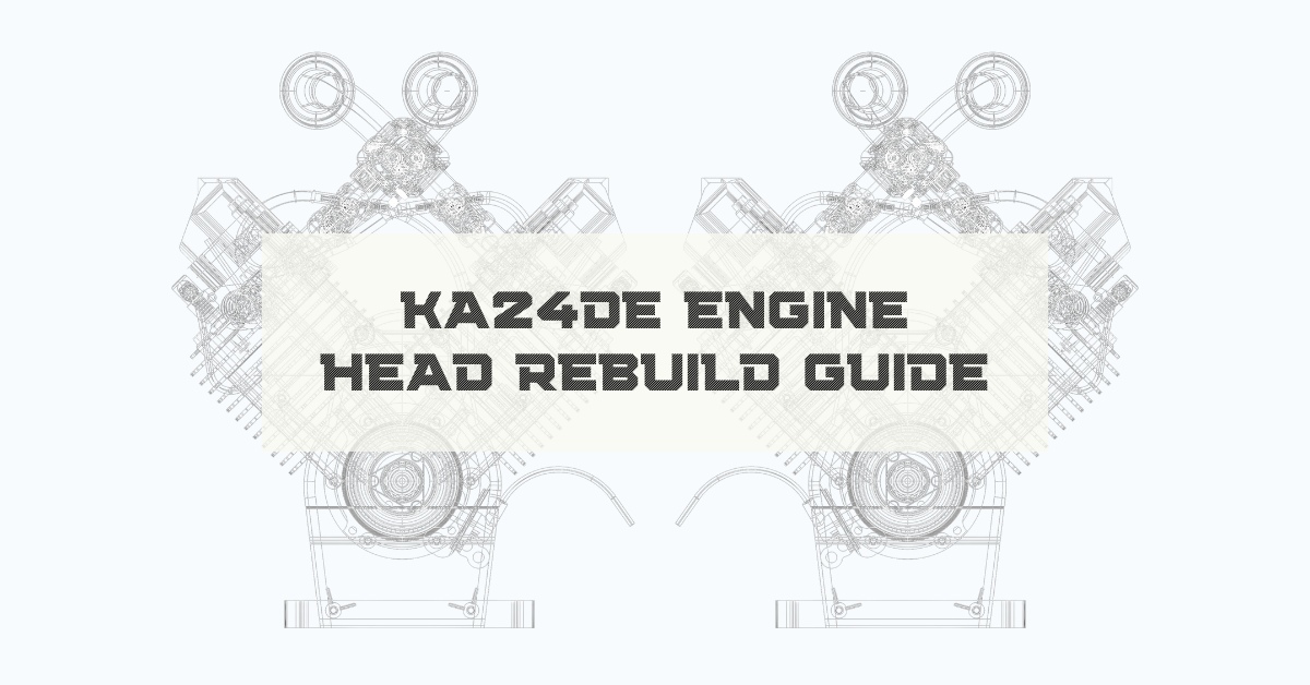 KA24DE Engine Head Rebuild Guide