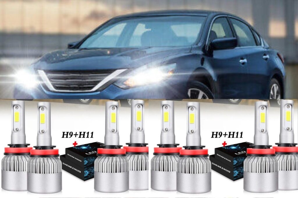 2018 nissan altima headlight bulb size