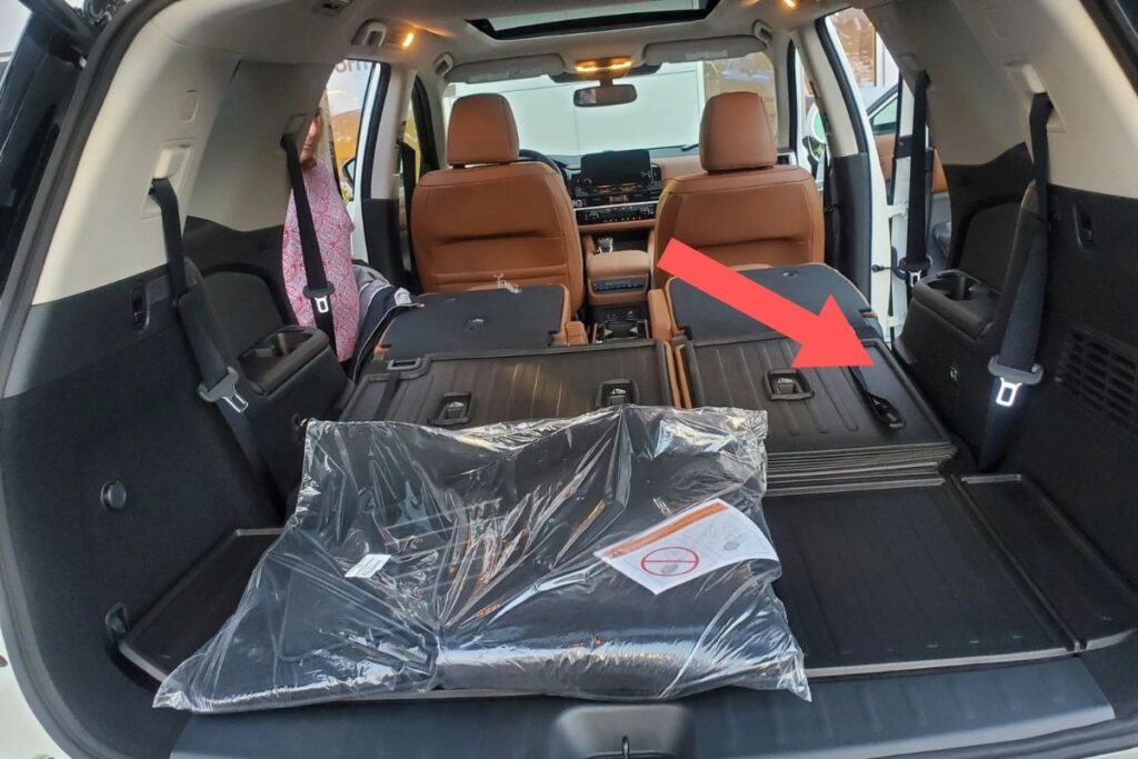 nissan pathfinder 2nd row seat removal